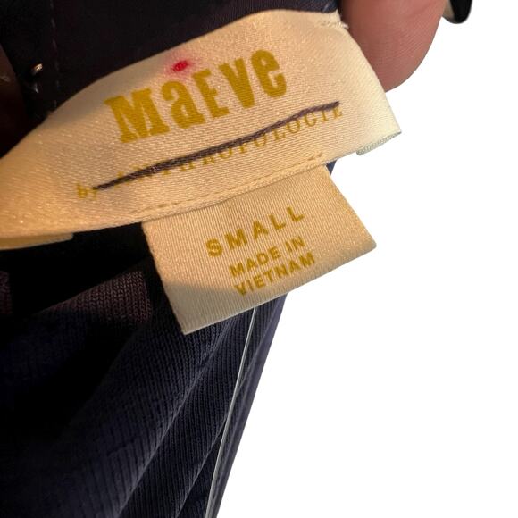 Maeve by Anthropologie Women's Purple Melanie Knit Maxi Dress Size S NWT - Picture 10 of 13